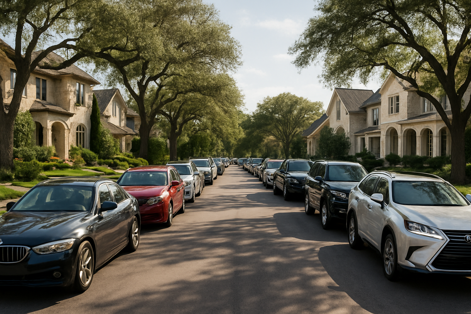 Excessive parking on residential street